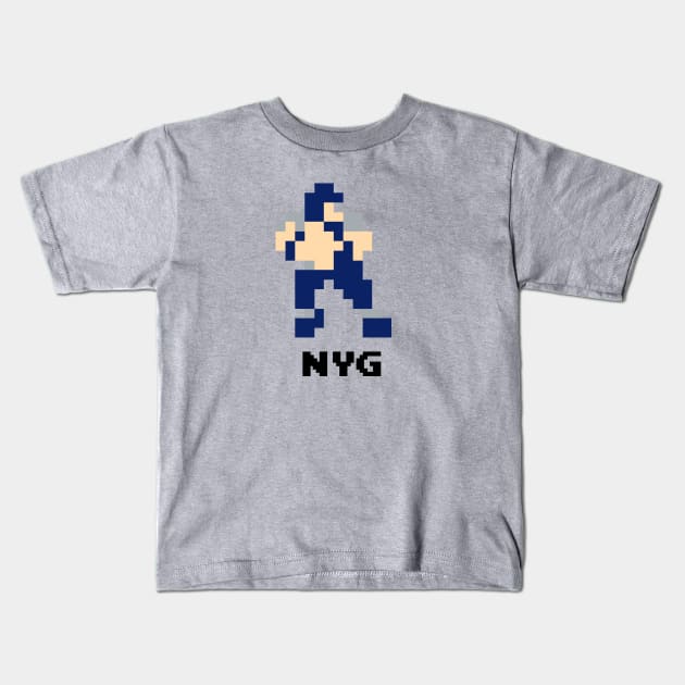 8-Bit Quarterback - New York Kids T-Shirt by The Pixel League